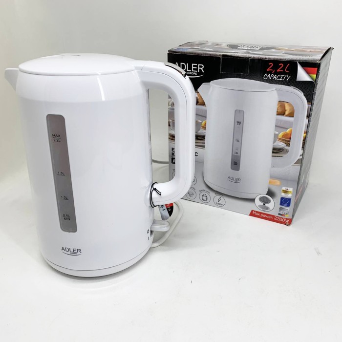Електричні чайники якісні Adler, Електронний чайник для дому, Найкращий чайник, Гарний електрочайник QO-64