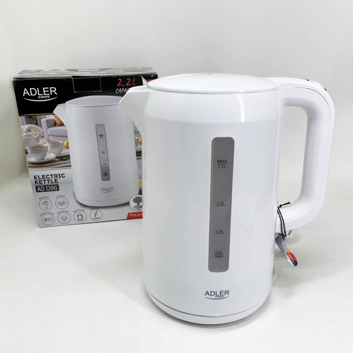 Електричні чайники якісні Adler, Електронний чайник для дому, Найкращий чайник, Гарний електрочайник QO-64
