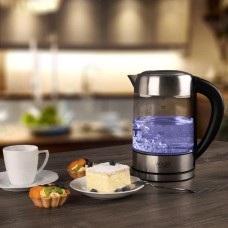 Чайник електричний прозорий з підсвічуванням, Потужний електричний електрочайник, Гарний електрочайник LS-52