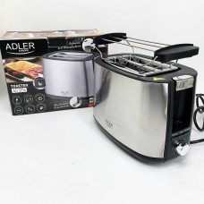 Сендвічниця для тостів Adler, Тостер для підсмажування шматочків хліба Тостер знімний піддон крихт XL-96