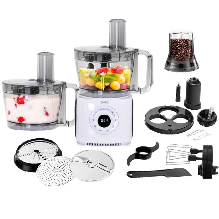 Блендер міксер смузі ADLER AD 4224 12в1, Блендер з гострими сталевими лезами, Подрібнювачі для дому GE-97