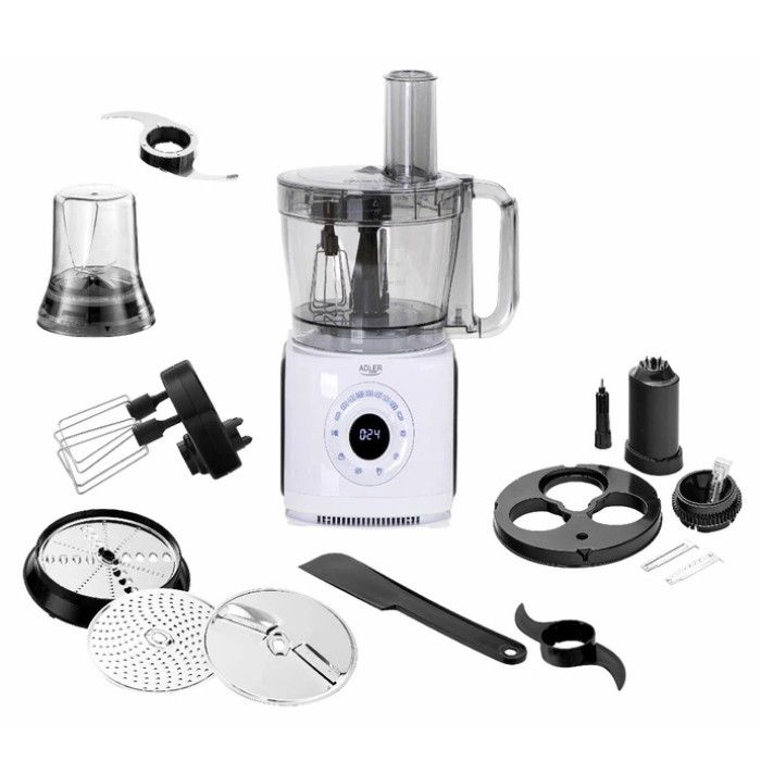 Блендер міксер смузі ADLER AD 4224 12в1, Блендер з гострими сталевими лезами, Подрібнювачі для дому GE-97
