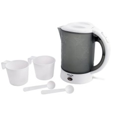 Электрочайник чайник с чашками и ложечками набор в дорогу Adler AD 1268 0.6Л 600Вт RD-81