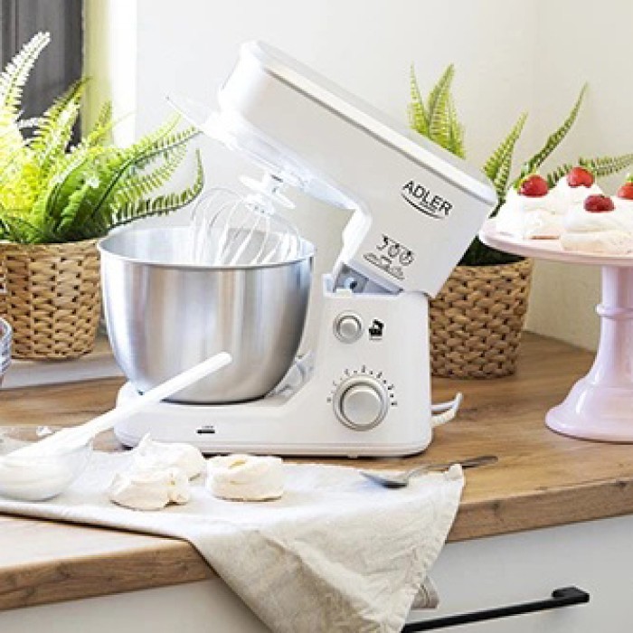 Міксер кухонний стаціонарний, Міксер 2в1 стаціонарний з чашею з нержавіючої сталі UX-46