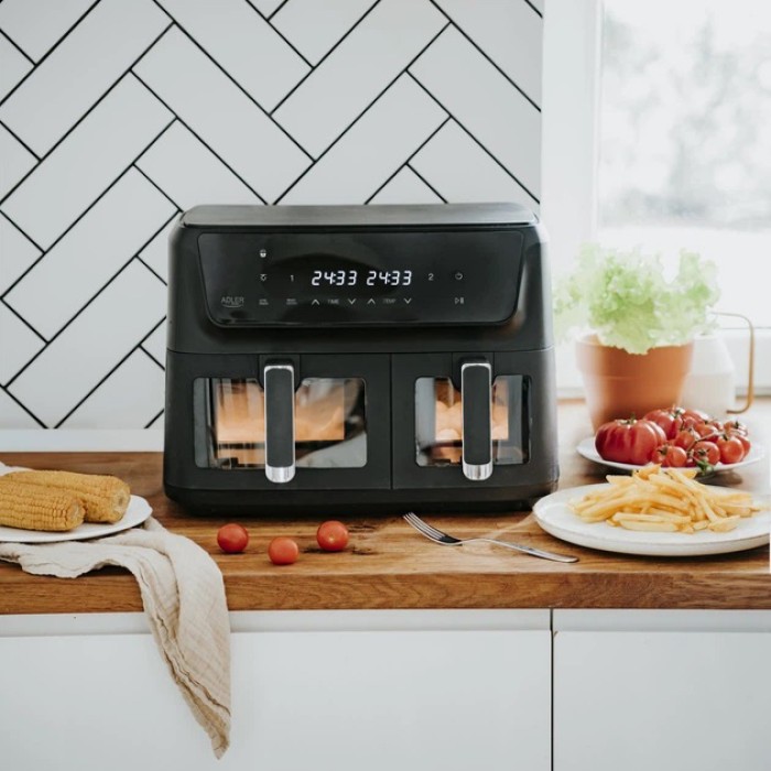 Аерогриль для запікання та смаження, Аерофритюрниця домашня аерогриль Електричний для кухні JN-94