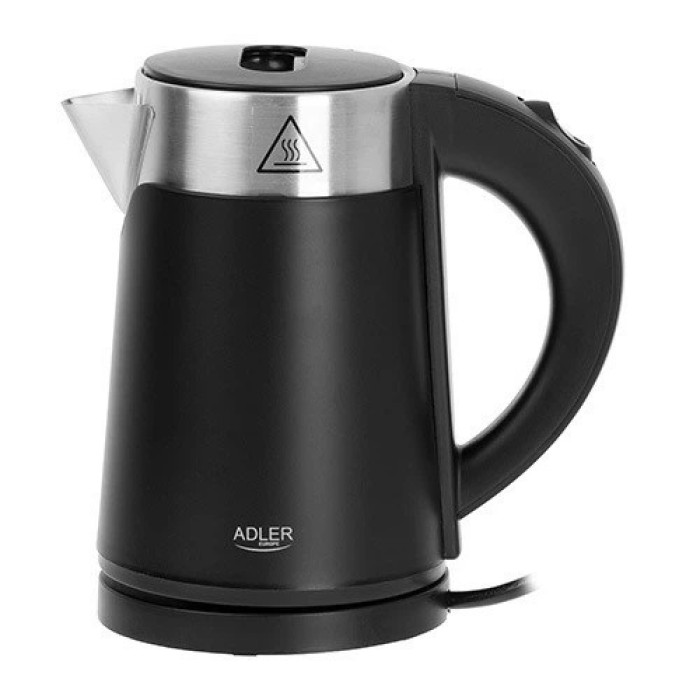 Електрочайник Adler AD 1372 Black 0.6л 800Вт