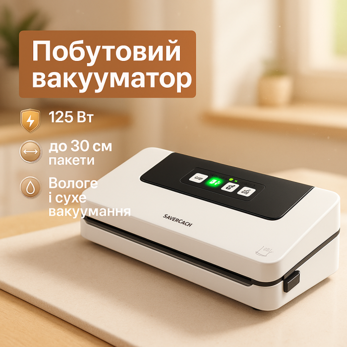 Вакуумний пакувальник Silver Crest SV 125 C6 White