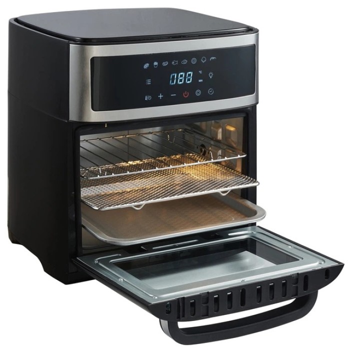 Піч без олії електрична Adler, Електрична фритюрниця зі знімною чашею, Аерогриль піч фритюрниця WE-86