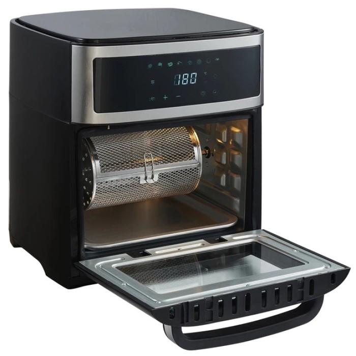 Піч без олії електрична Adler, Електрична фритюрниця зі знімною чашею, Аерогриль піч фритюрниця WE-86