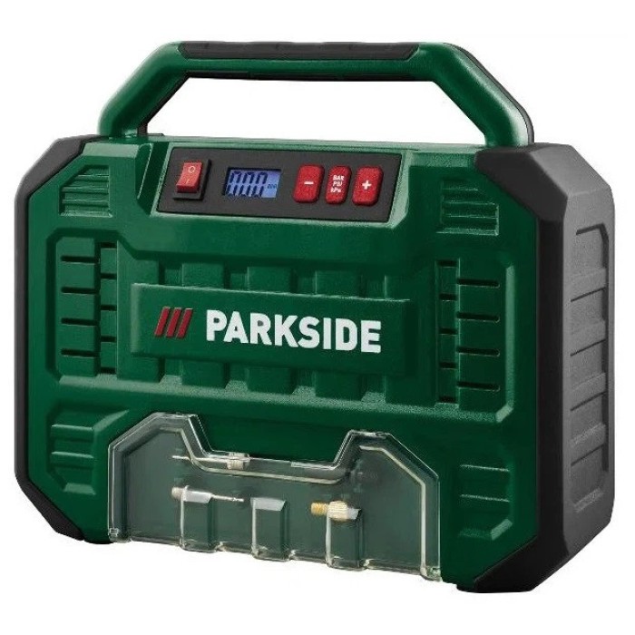 Автомобільний компресор 12/220в Parkside PMK 150 A1 компресор для підкачування коліс ZG-59