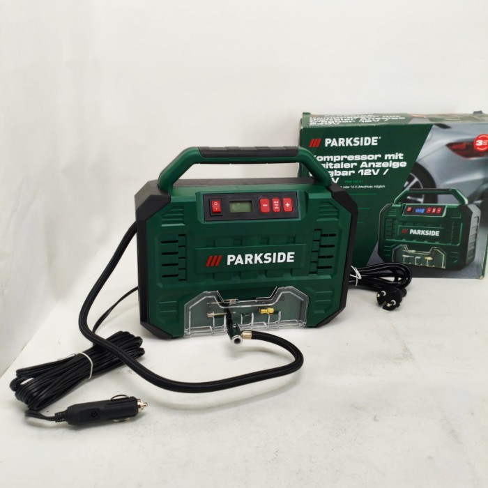 Автомобільний компресор 12/220в Parkside PMK 150 A1 компресор для підкачування коліс SB-79