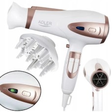 Зручний надійний фен для волосся Adler AD-2248 2400Вт, Фен з регулюванням температури для укладання AG-43