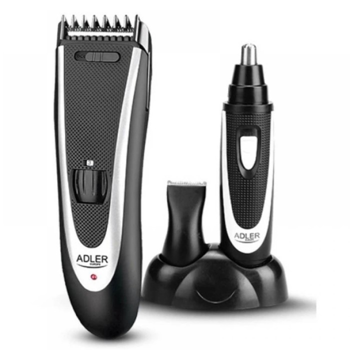 Перукарські машинки професійні Adler, Тример для волосся портативний, Електромашинка для волосся YU-74