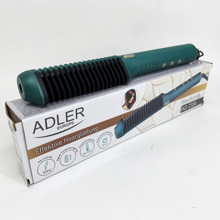 Потужний універсальний фен ADLER AD-2324 32Вт, Якісний фен для волосся, Фен-щітка-випрямляч DE-50