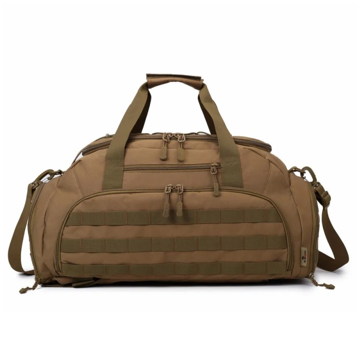 Дорожня тактична сумка-трансформер — рюкзак + сумка через плече QU-14