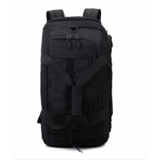 Тактична дорожня сумка-рюкзак 2 в 1 — зміцнена, універсальна чорна XS-51