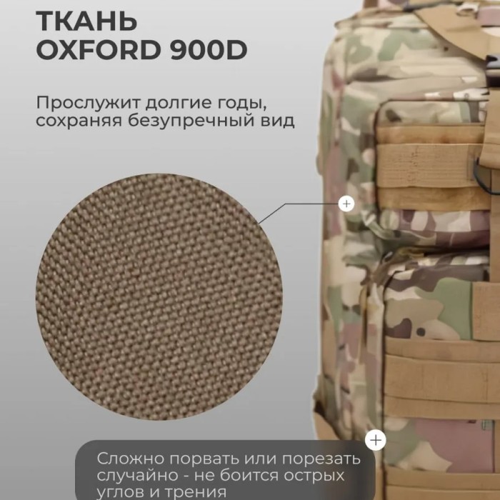 Рюкзак армійський тактичний ЗСУ, Тактичний рюкзак ЗСУ чоловічий похідний JX-80