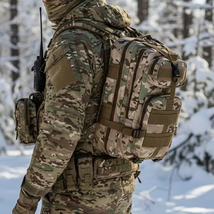 Рюкзак армійський тактичний ЗСУ, Тактичний рюкзак ЗСУ чоловічий похідний JX-80