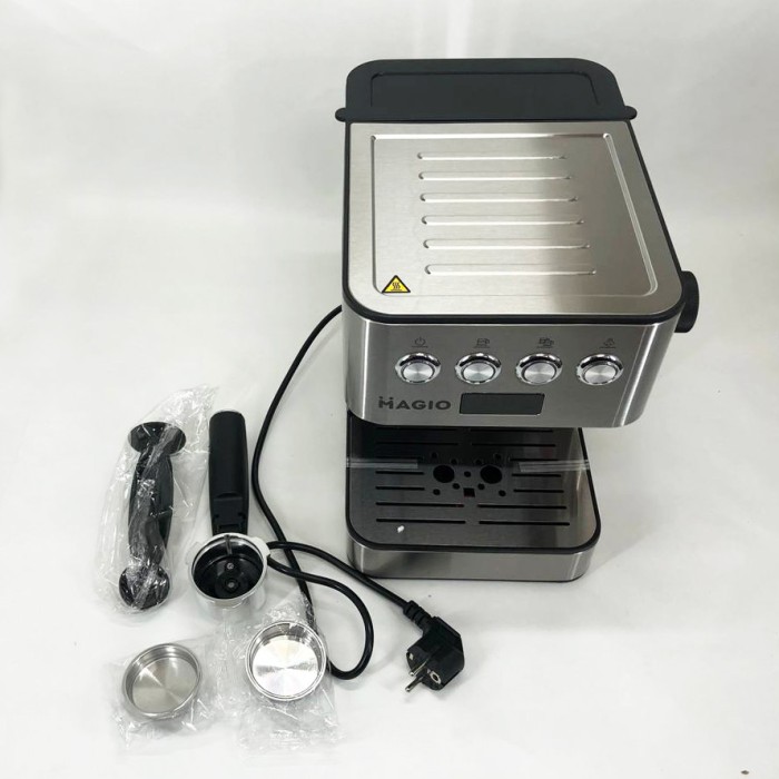 Кавоварка для справжньої кави еспресо, Кофемашина домашняя, Кавоварка еспресо для будинку на дві чаші TF-40