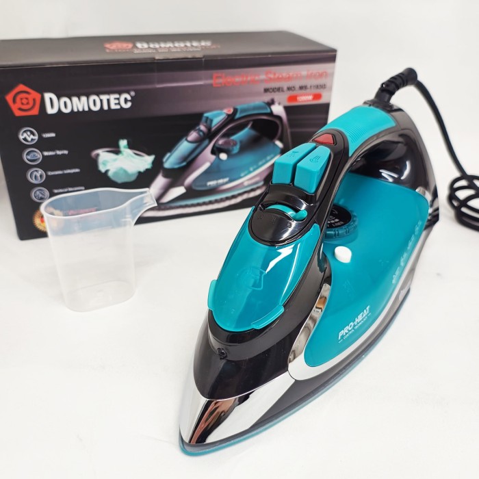 Якісна електрична праска для дому Domotec MS-1193G 1200Вт, Праска парова для різного одягу TH-34