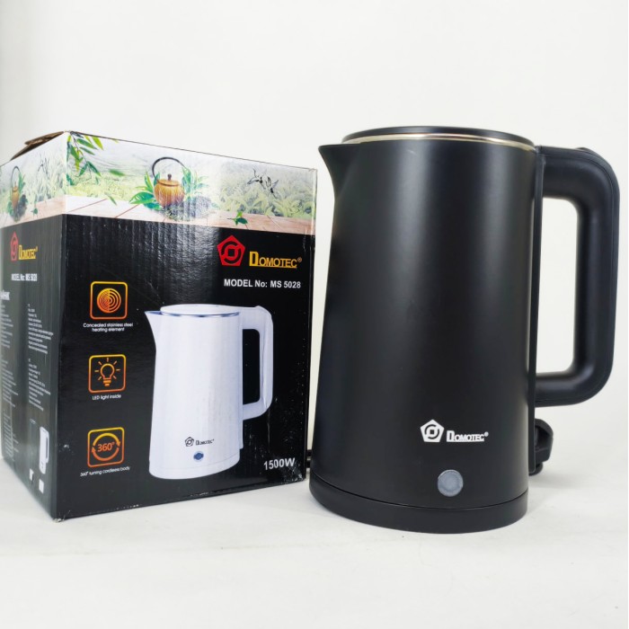Потужний електричний чайник Domotec, Чайник електричний домашній Якісний для дому SZ-84