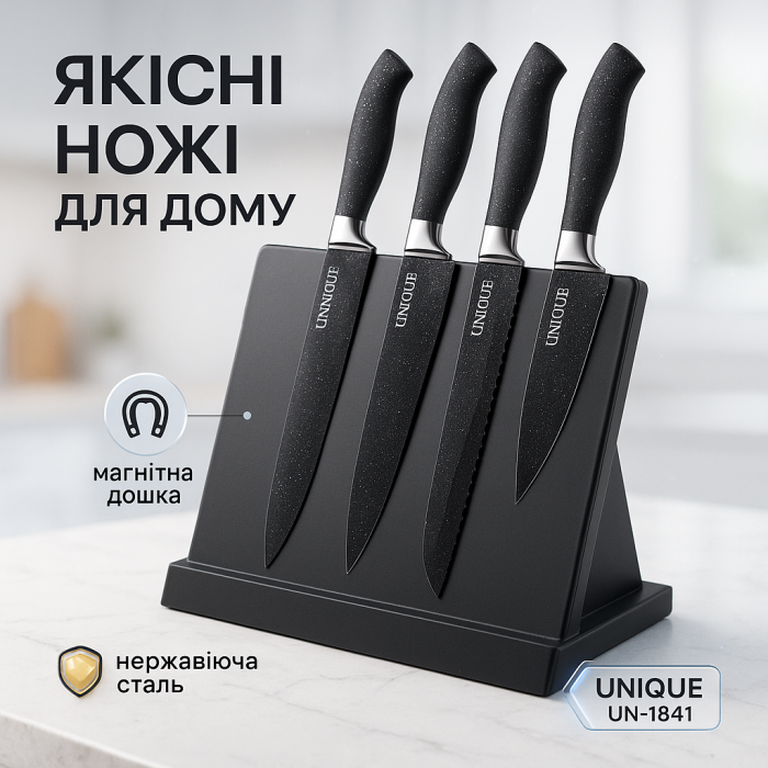 Набір ножів для приготування їжі, Сучасні кухонні ножі, Набір ножів для готування CN-83