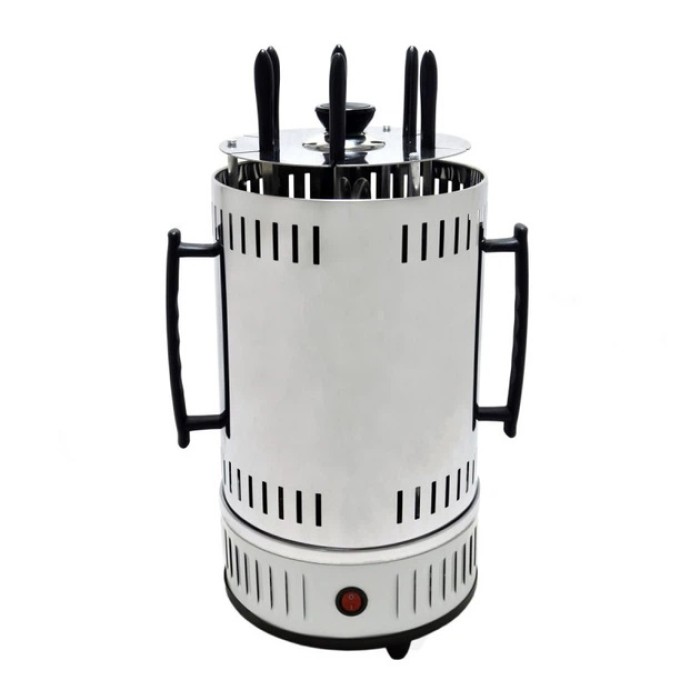 Шашличниця DOMOTEC MS-7782 нержавіюча сталь 1000 Вт 6 шампурів JG-78