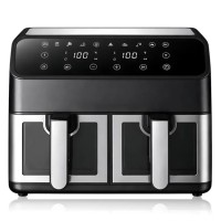 Аерогриль з подвійним кошиком Domotec MS-3226 4800 Вт 13л з регулюванням температури KA-35