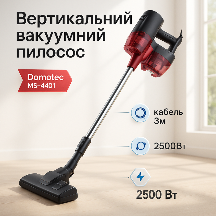 Якісний ручний пилосос для дому, Вертикальний ручний пилосос з акумулятором Потужний VQ-10