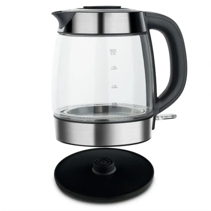 Електричний чайник Domotec MS-7946 скляний 1,7л 2200Вт CR-62