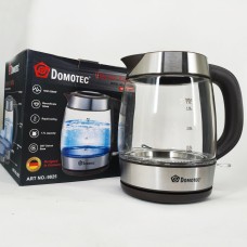 Електрочайник з функцією автоматичного відключення Domotec MS-7946 1.7л 2200Вт, Дисковий електрочайник QM-41