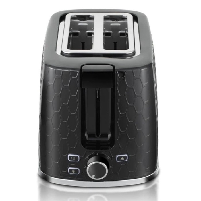 Тостер на 2 скибочки з регулюванням температури, Тостер з регулятором зі стійкими ніжками TI-12