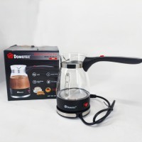 Турка електрична зручна Domotec R-128 0.5л 600Вт, Турка для заварювання кави побутова електрична WA-81