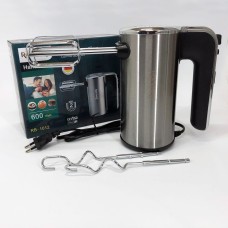 Міксер ручний електричний Rainberg RB-1012 600W Нержавіюча сталь, ручний міксер для кухні, потужний міксер PK-33