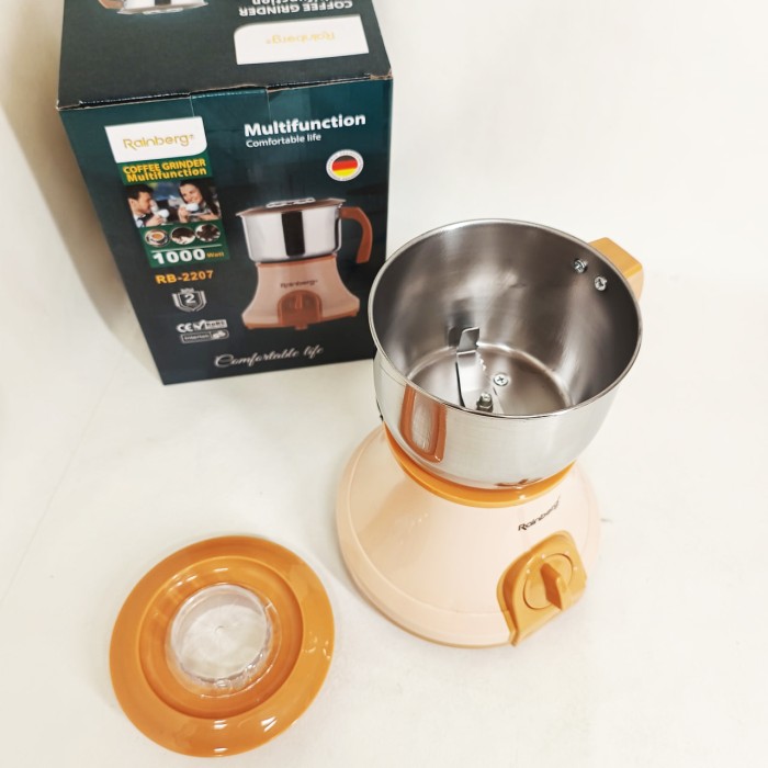 Кавомолки електричні професійні, Домашня роторна кавомолка для свіжої кави, Кавомолка електрична QC-58