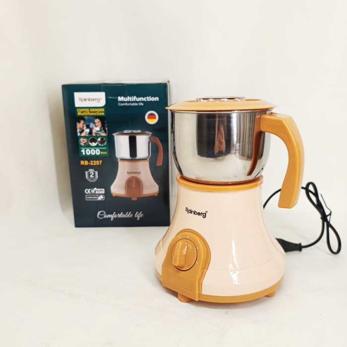 Кавомолки електричні професійні, Домашня роторна кавомолка для свіжої кави, Кавомолка електрична QC-58