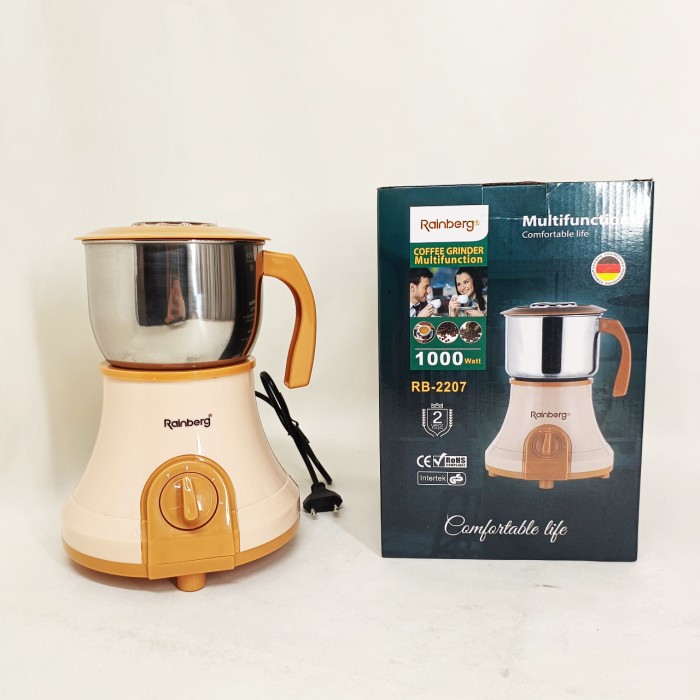 Кавомолки електричні професійні, Домашня роторна кавомолка для свіжої кави, Кавомолка електрична QC-58