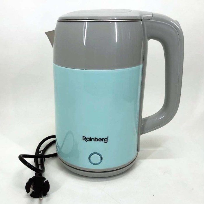 Електричний чайник з індикатором живлення Rainberg RB-2244 2000 Вт 2 л, Надійний електричний чайник KU-59