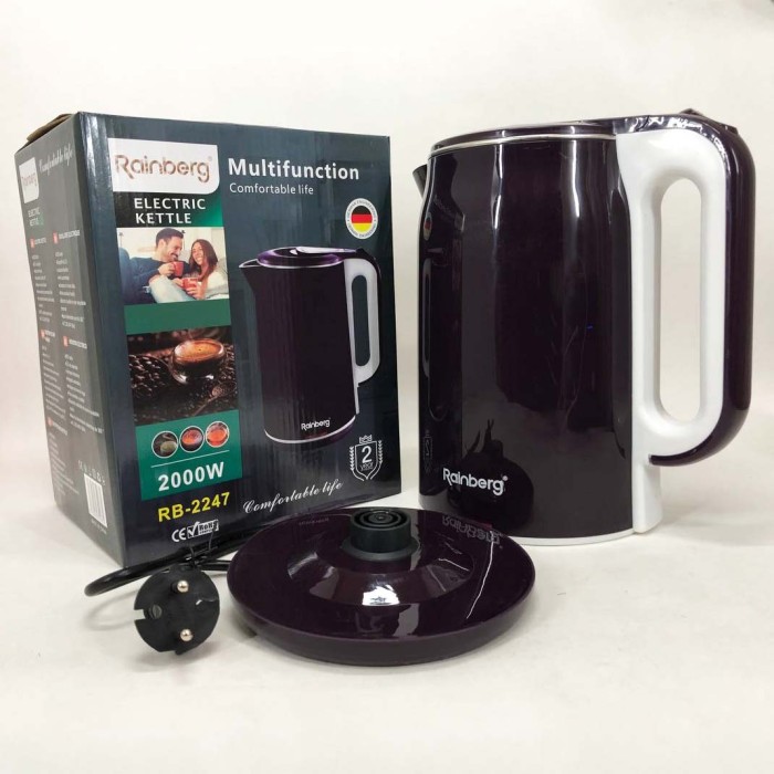 Чайник електричний Rainberg RB-2247 2000Вт 2л Purple