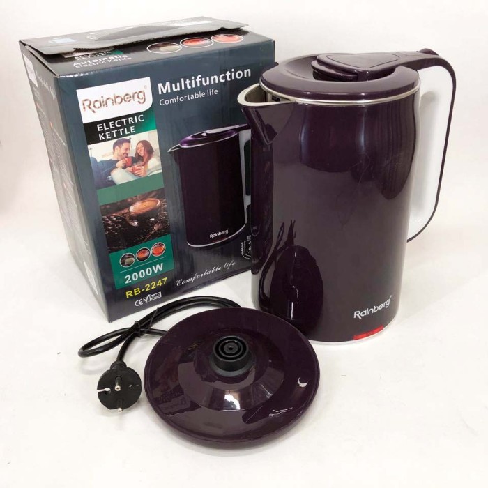 Сучасний електрочайник для дому, Електричні чайники якісні, Тихий побутовий чайник RH-84