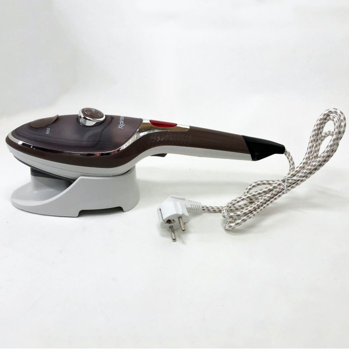 Ручний відпарювач для одягу Rainberg RB-6314 2000 Вт із двома змінними насадками, парова щітка KD-67