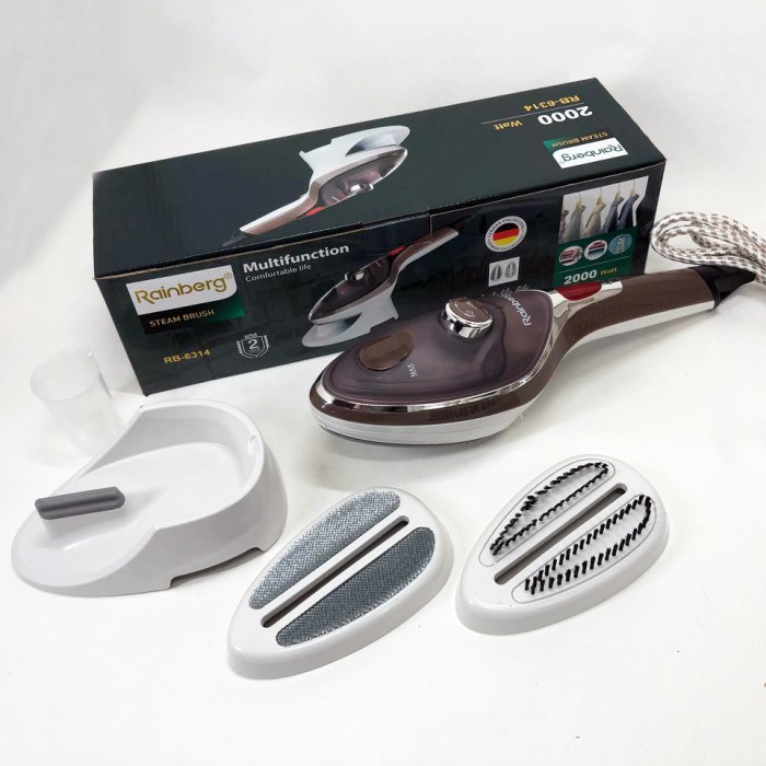 Пароочисник для речей і штор Rainberg, Ефективний відпарювач для прасування одягу QZ-82