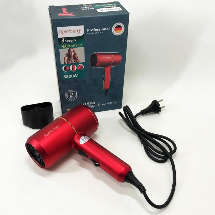 Хороший потужний фен, Легкий професійний фен, Фен з іонізацією та термозахистом для голови ZH-80