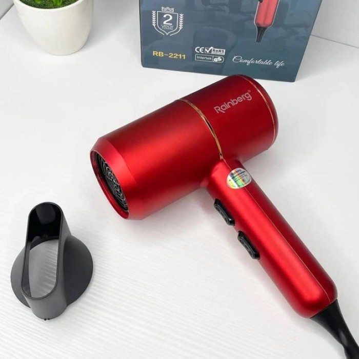 Хороший потужний фен, Легкий професійний фен, Фен з іонізацією та термозахистом для голови ZH-80