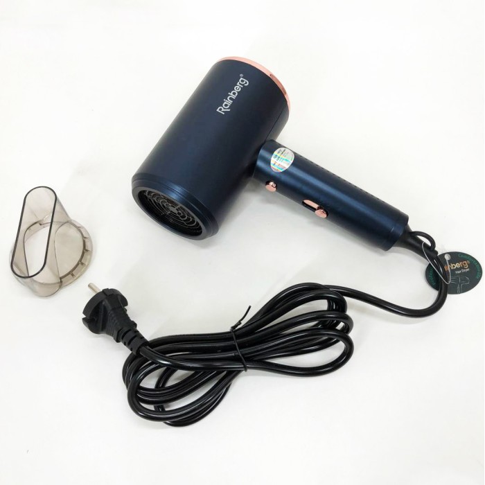 Фен для волосся з насадками універсальний, Фен з іонізацією для укладання Потужний волосся KN-12