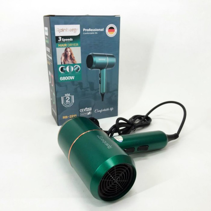 Дорожній фен для волосся, Фен для голови, Фен дорожній волосся з режимами ES-75