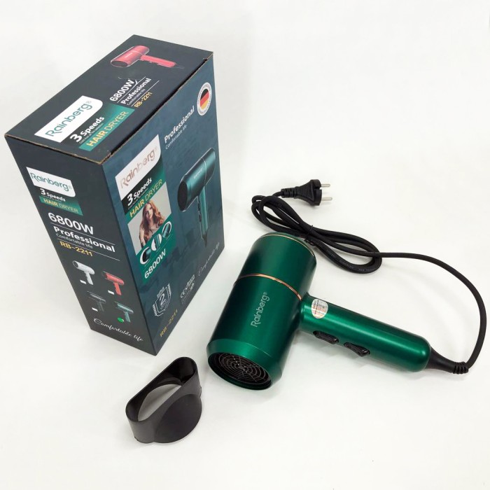 Дорожній фен для волосся, Фен для голови, Фен дорожній волосся з режимами ES-75