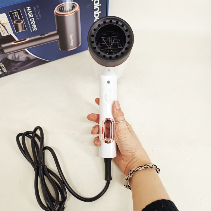 Фен-стайлер для сушіння волосся Rainberg RB-2260 1500Вт, Хороший електричний фен, Хороший потужний фен GV-88