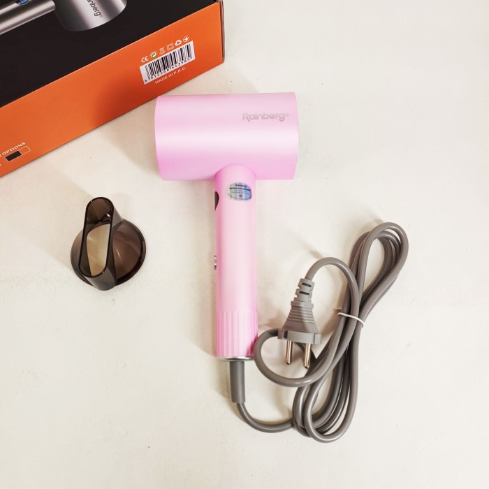 Хороший потужний фен Rainberg RB-2253 2000Вт, Фени для сушіння волосся, Потужний фен для волосся IW-61