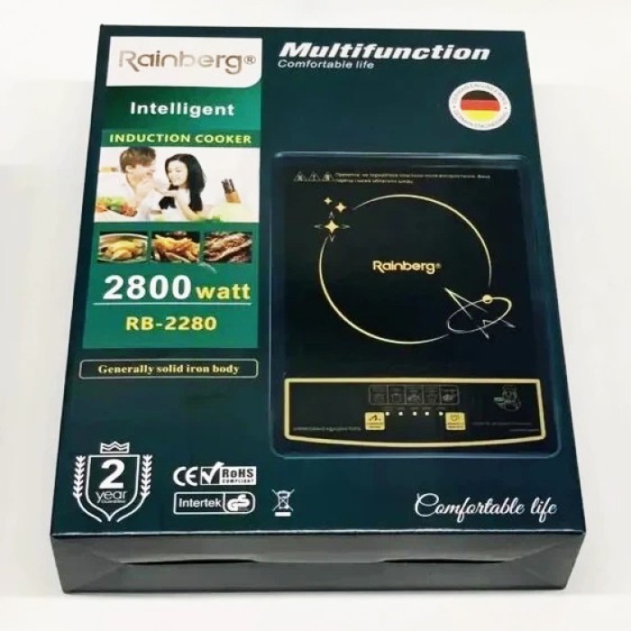 Індукційна плита Rainberg RB-2280 2800Вт настільна SV-55